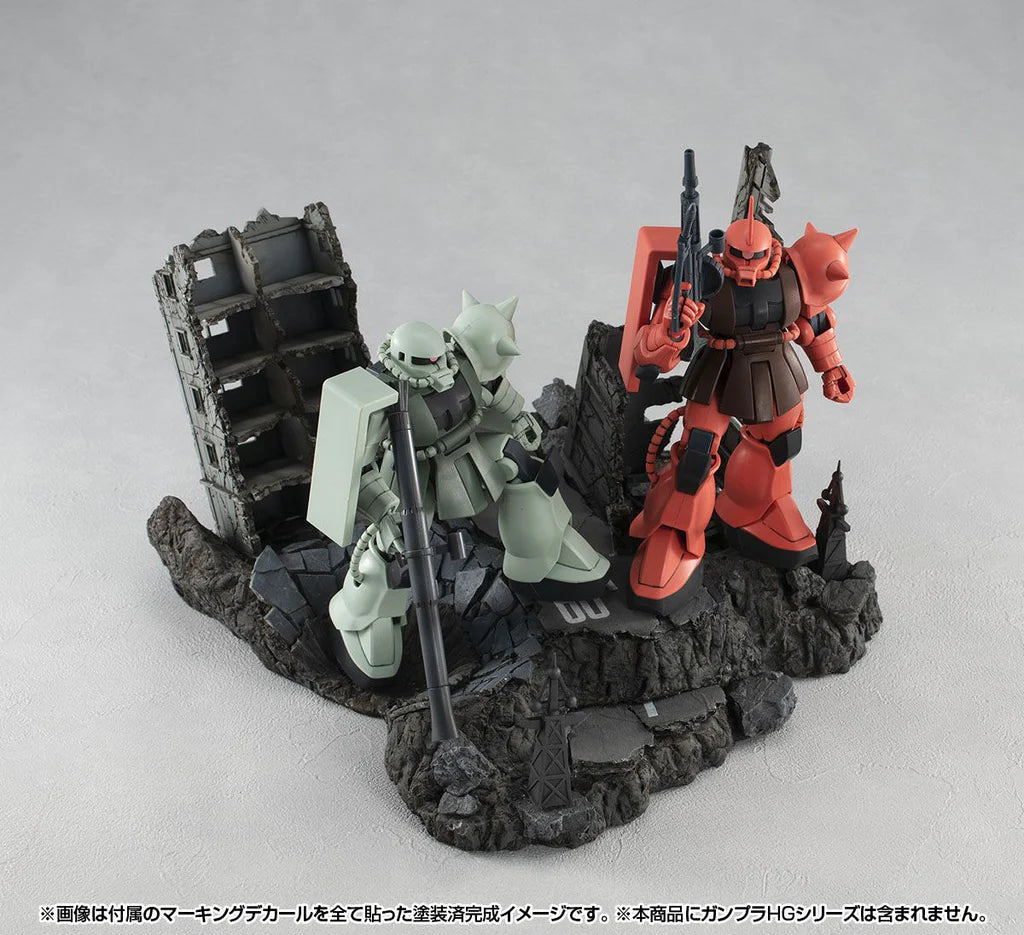 MegaHouse RM series G structure Mobile Suit Gundam【GS02M】 The abandoned buildings in New Yark city (Material Color Edition)