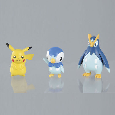 BANDAI Hobby Pokémon Model Kit EMPOLEON EVOLUTION SET