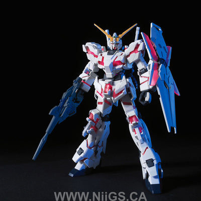 BANDAI Hobby HGUC 1/144 #100 RX-0 Unicorn Gundam (Destroy Mode)