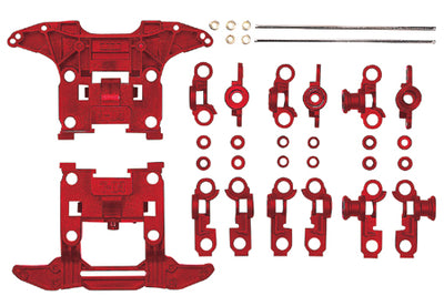 Tamiya 1/32 MINI 4WD Parts Reinforced N-04/T-04 Units (Red)