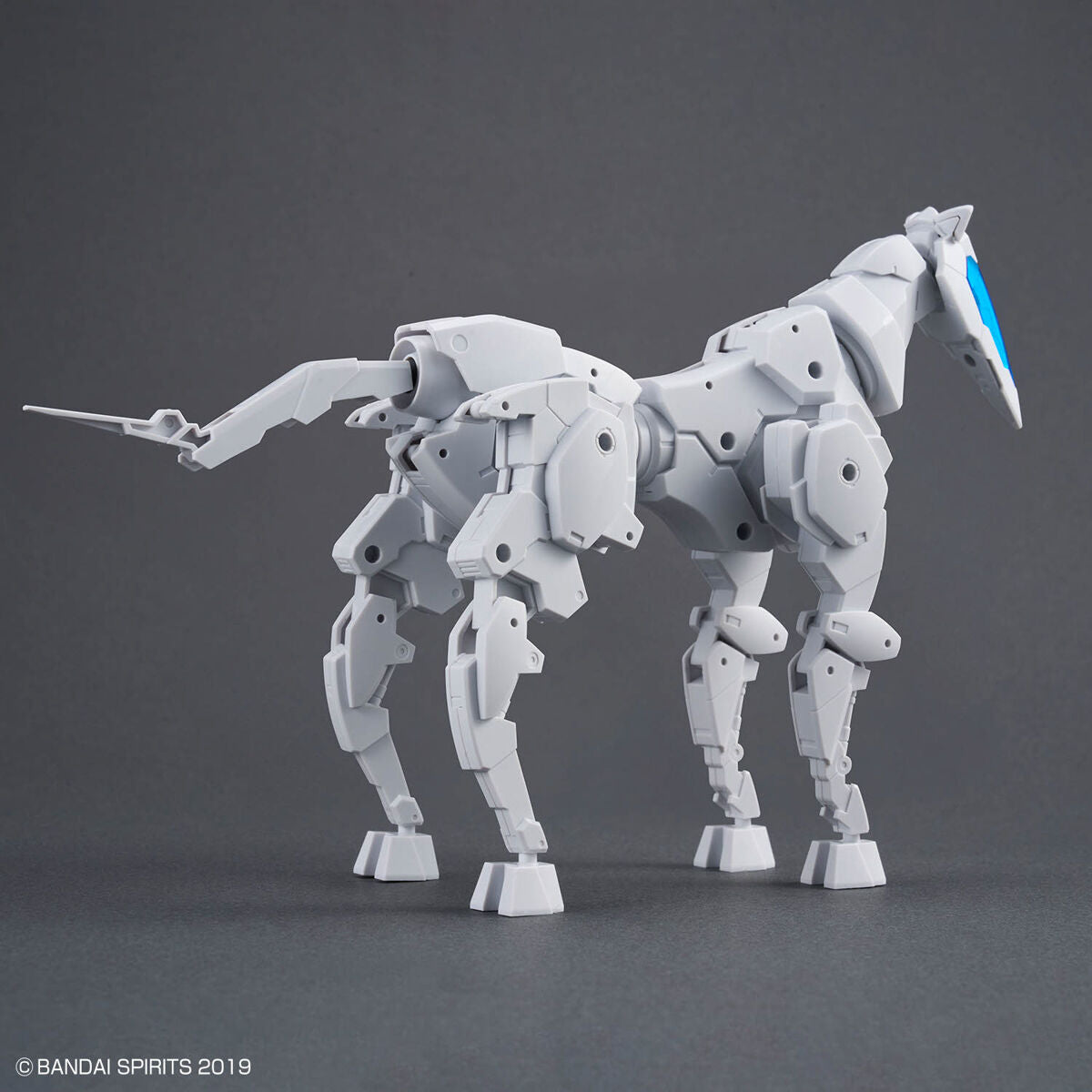 BANDAI Hobby 30MM 1/144 Extended Armament Vehicle (HORSE MECHA Ver.) [WHITE]