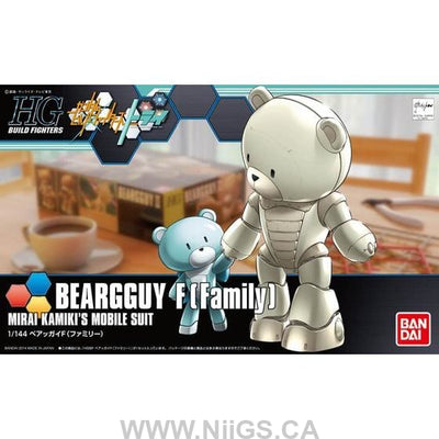 BANDAI Hobby HGBF 1/144 Beargguy F Family