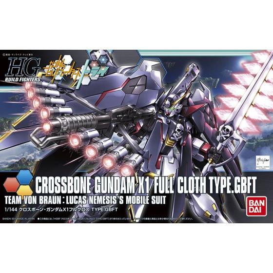 BANDAI HOBBY HGBF 1/144 CROSSBONE GUNDAM X1 FULL CLOTH Ver. GBF