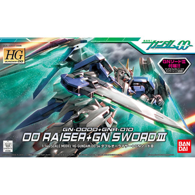 BANDAI Hobby HG 1/144 #54 OO Raiser + GN Sword