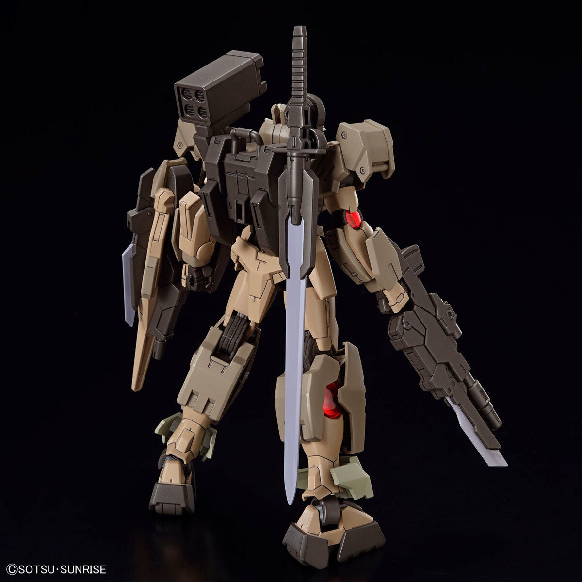 BANDAI Hobby HG 1/144 GUNDAM 00 COMMAND QAN[T] DESERT TYPE