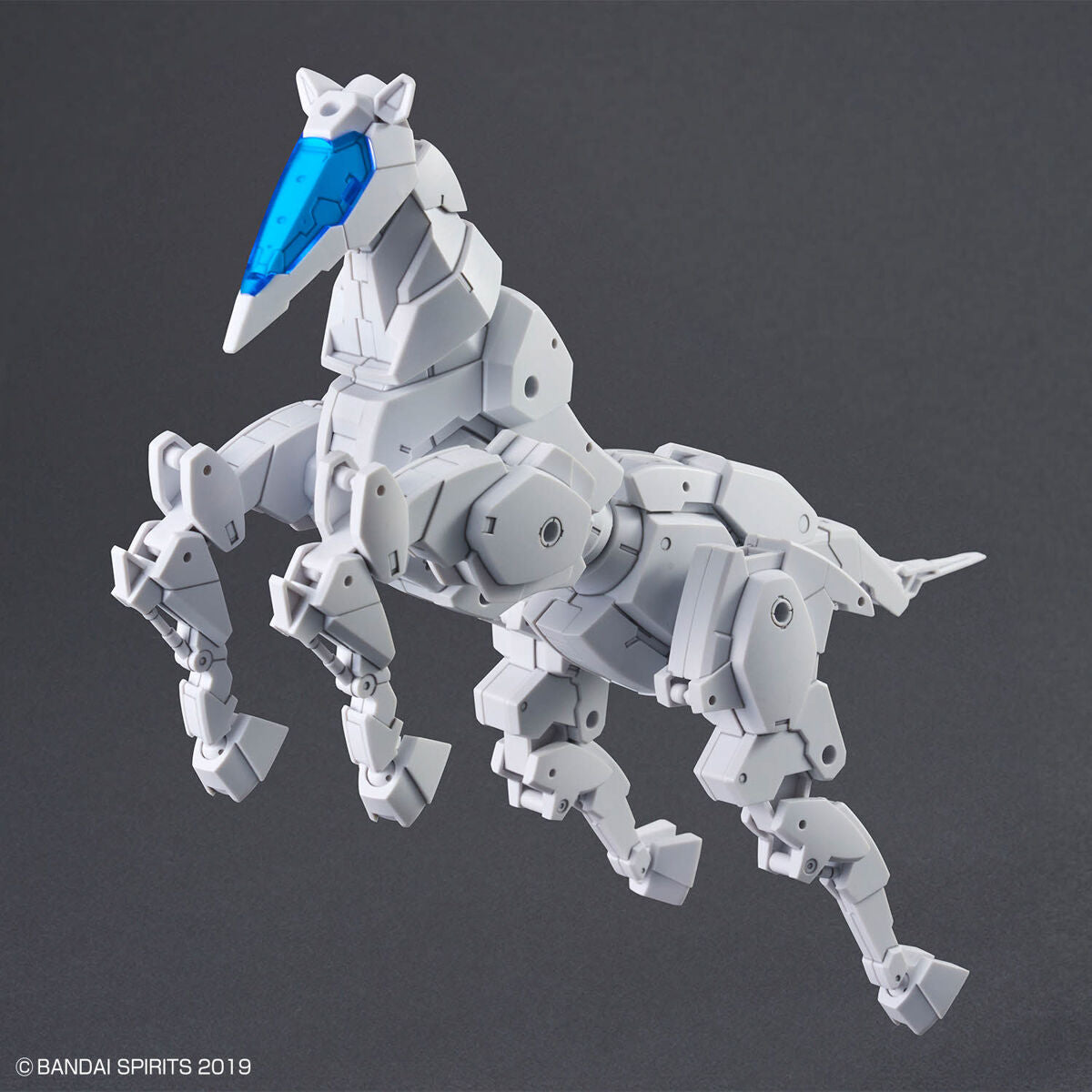 BANDAI Hobby 30MM 1/144 Extended Armament Vehicle (HORSE MECHA Ver.) [WHITE]