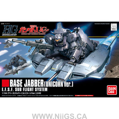 BANDAI HOBBY HGUC 1/144 #144 Base Jabber (Unicorn Ver)