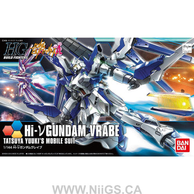 BANDAI Hobby HGBF 1/144 Hi-v Gundam Vrabe