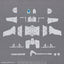 BANDAI Hobby 30MM 1/144 Extended Armament Vehicle (WING MOBILE Ver.)