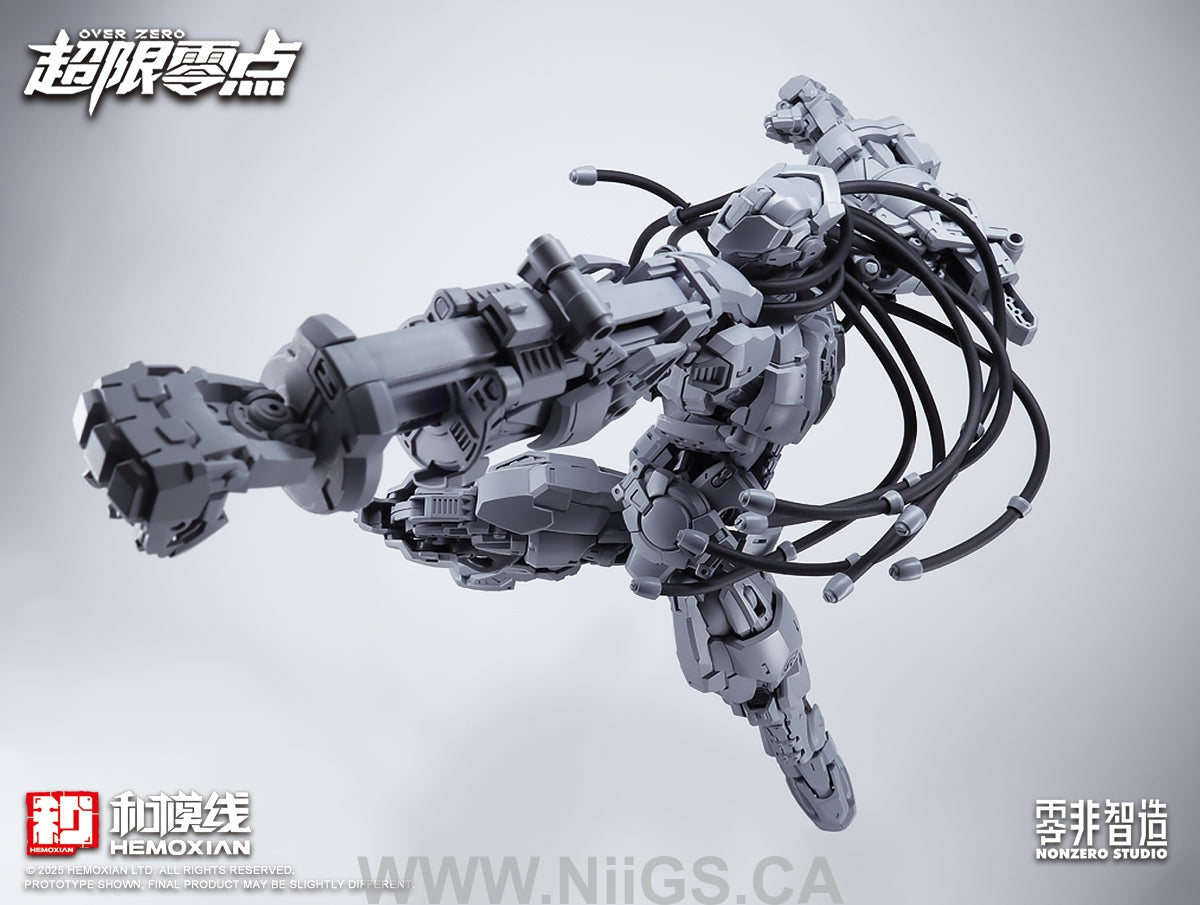 NONZERO STUDIO (Hemoxian) 1/10 Over Zero Series Boxer Baki Model Kit