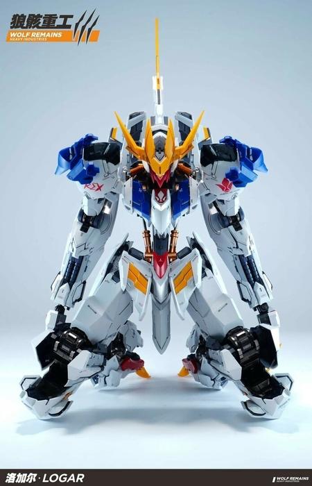 WOLF REMAINS Heavy Industry PG 1/60 Logar Barbatos Lupus Rex Metal Frame Model Kit