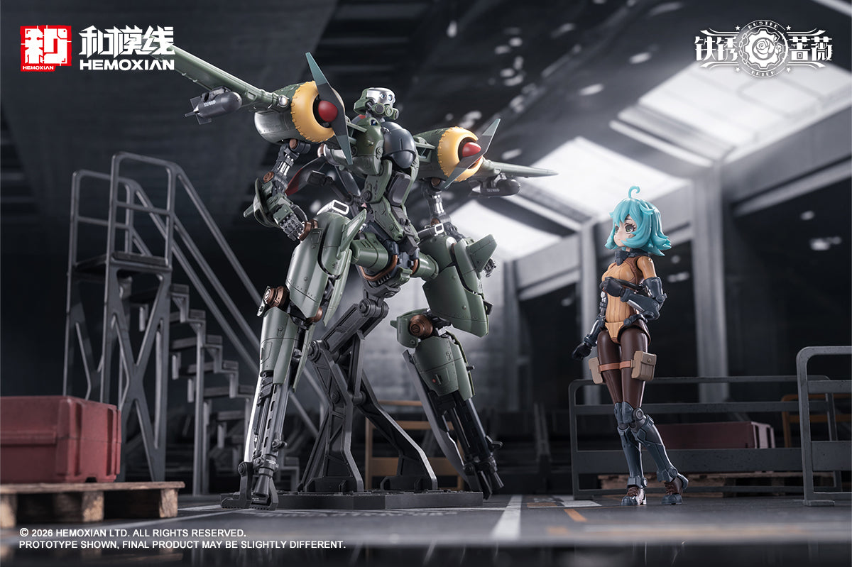 NONZERO STUDIO (Hemoxian) 1/12 Rhande Koskinen Model Kit "RUSTED BRIER"