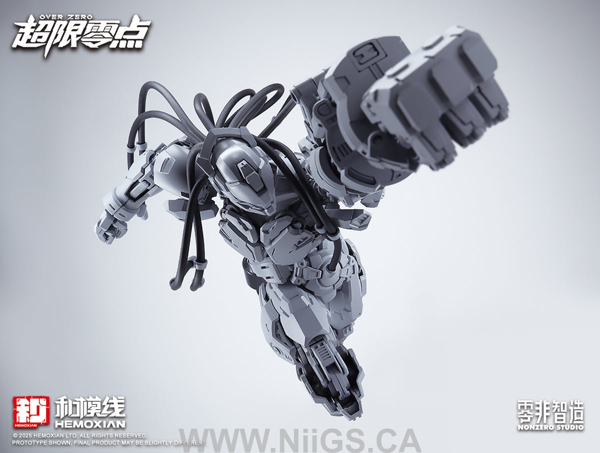 NONZERO STUDIO (Hemoxian) 1/10 Over Zero Series Boxer Baki Model Kit