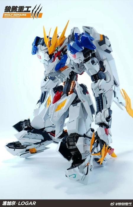 WOLF REMAINS Heavy Industry PG 1/60 Logar Barbatos Lupus Rex Metal Frame Model Kit