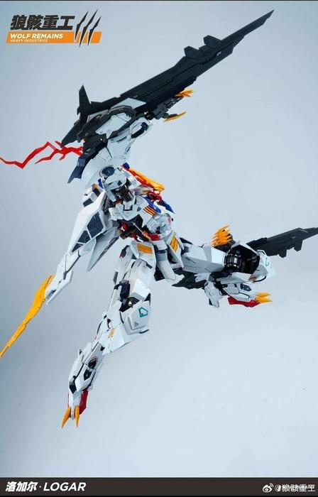 WOLF REMAINS Heavy Industry PG 1/60 Logar Barbatos Lupus Rex Metal Frame Model Kit