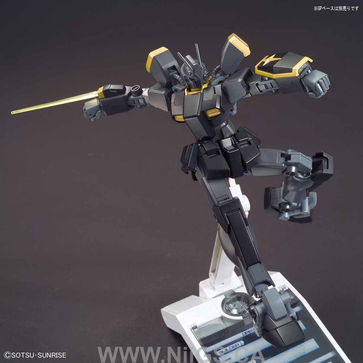BANDAI Hobby HGBF 1/144 Gundam Lightning Black Warrior