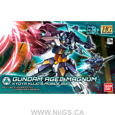 BANDAI Hobby HGBD 1/144 Gundam Age II Magnum