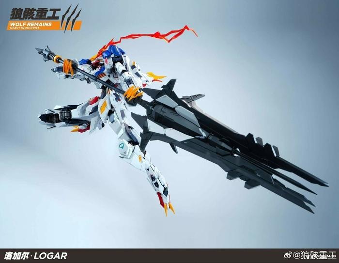 WOLF REMAINS Heavy Industry PG 1/60 Logar Barbatos Lupus Rex Metal Frame Model Kit