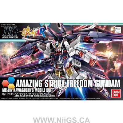 BANDAI Hobby HGBF 1/144 Amazing Strike Freedom Gundam