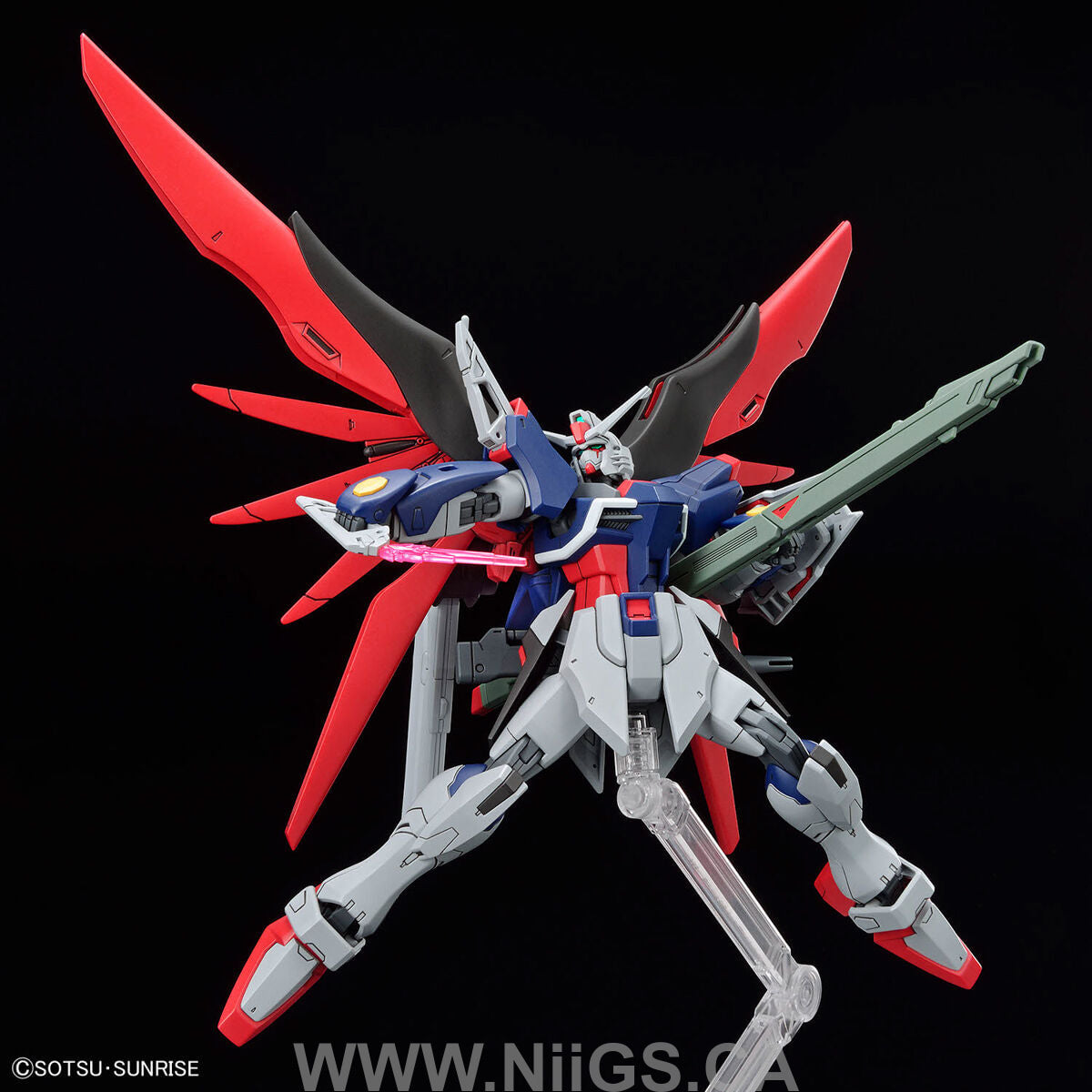 BANDAI Hobby HG 1/144 DESTINY GUNDAM SpecⅡ&ZEUS SILHOUETTE