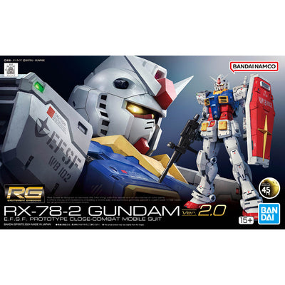 BANDAI Hobby RG 1/144 #40 RX-78-2 GUNDAM Ver.2.0