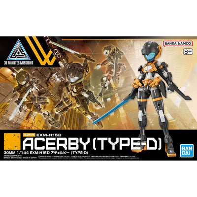 BANDAI Hobby 30MM 1/144 EXM-H15D ACERBY (TYPE-D)