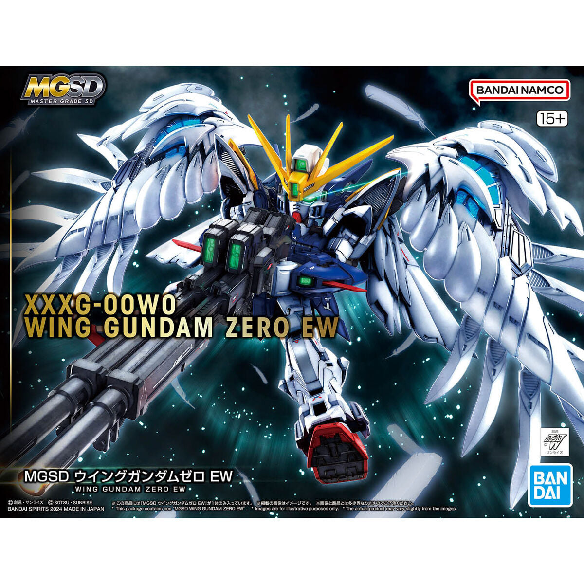 BANDAI Hobby MGSD WING GUNDAM ZERO EW