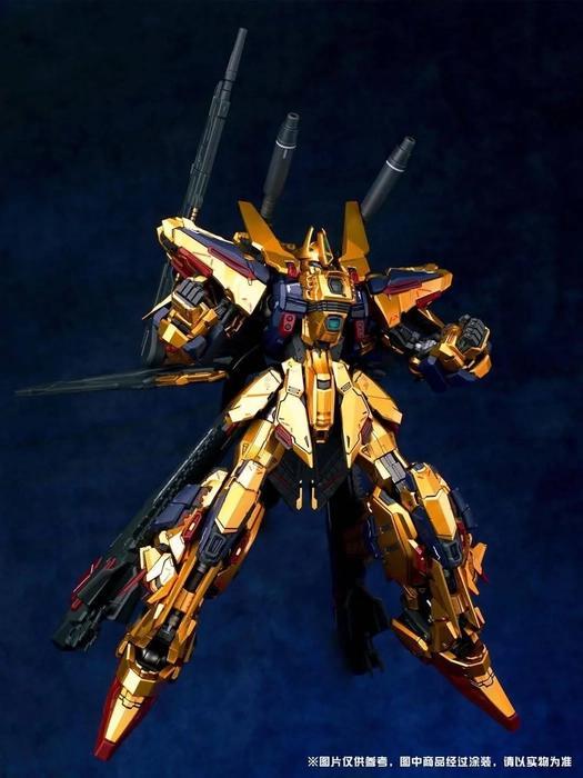Shenma model 1/100 MG Golden Warrior Metal Frame Model Kit