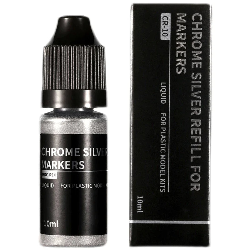 Dspiae Chrome Silver Markers