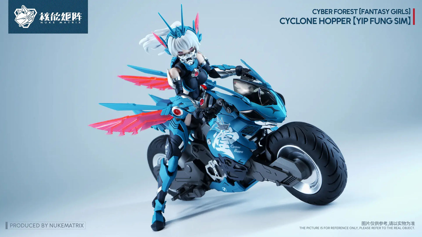 Nuke Matrix Cyber Forest - Cyclone Hopper YIP FUNG SIM Mecha Girl