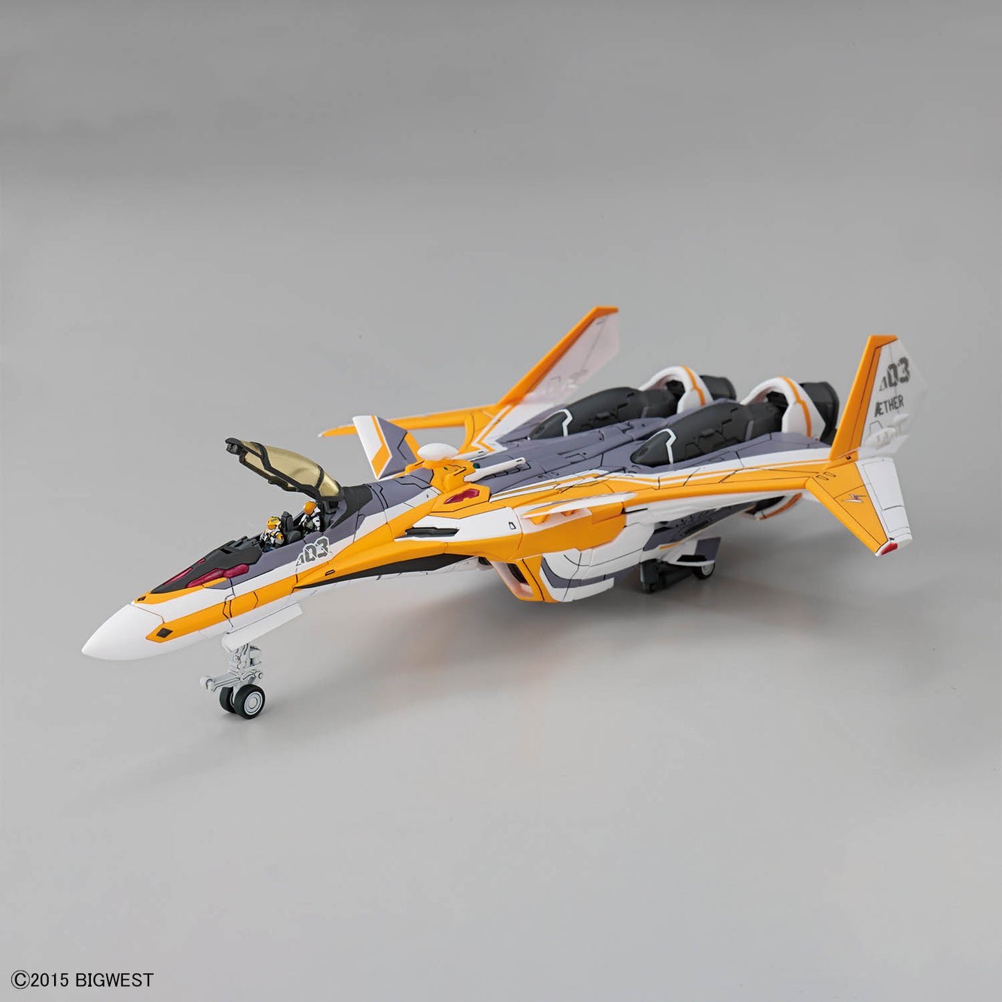 BANDAI HOBBY HG 1/100 VF-31E SIEGFRIED （CHUCK MUSTANG USE）