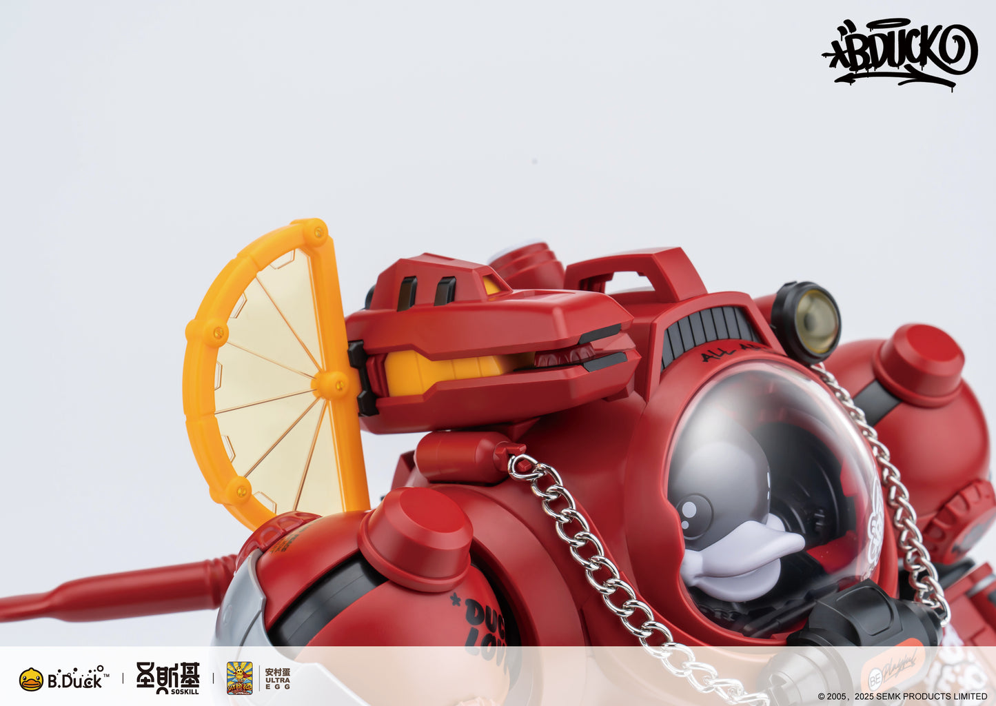 Eastern Model SHENGGE SOSKILL x ULTRA EGG Hip hop Duck Plastic Model Kit