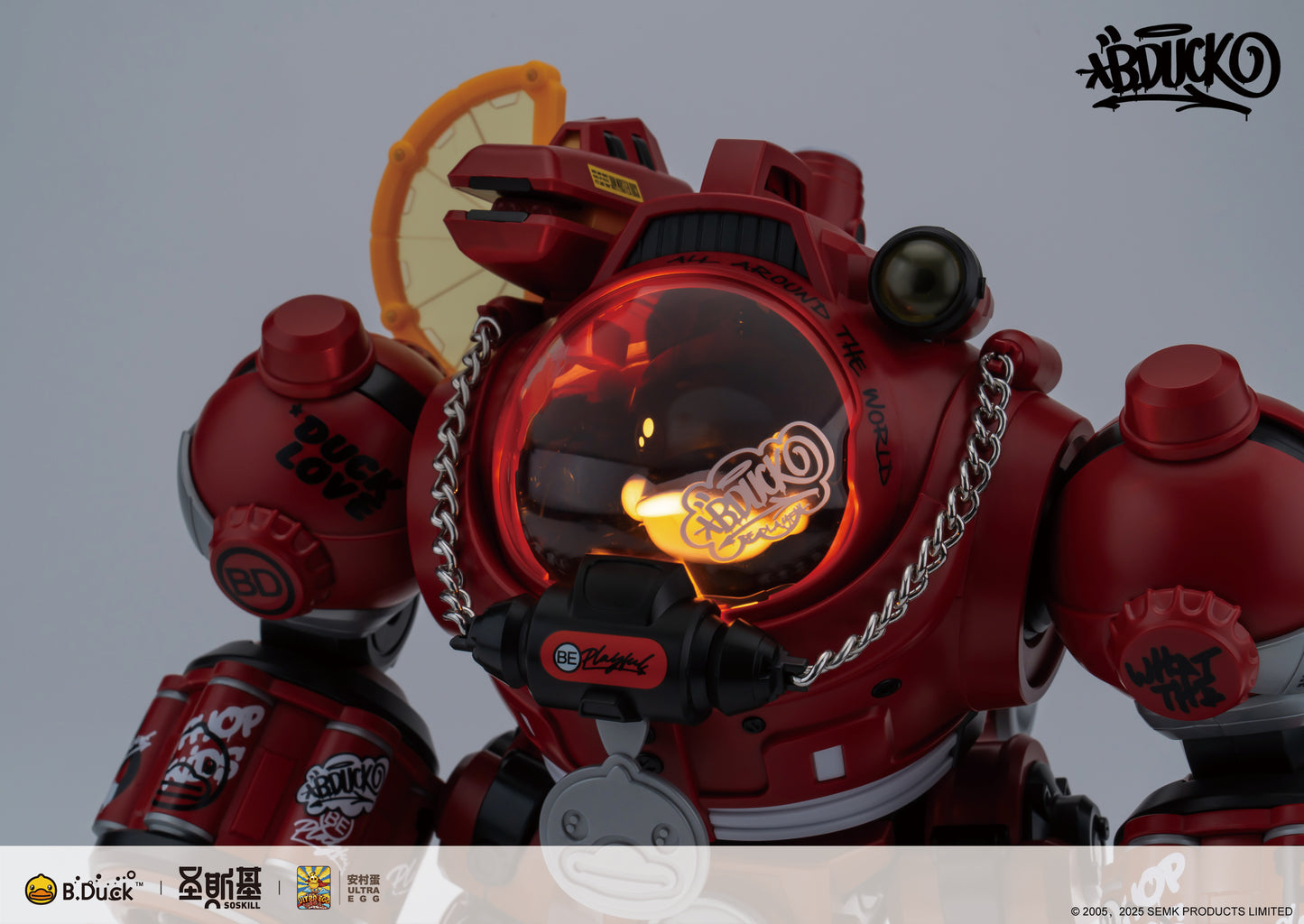 Eastern Model SHENGGE SOSKILL x ULTRA EGG Hip hop Duck Plastic Model Kit