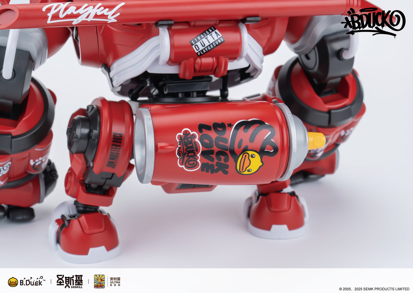 Eastern Model SHENGGE SOSKILL x ULTRA EGG Hip hop Duck Plastic Model Kit