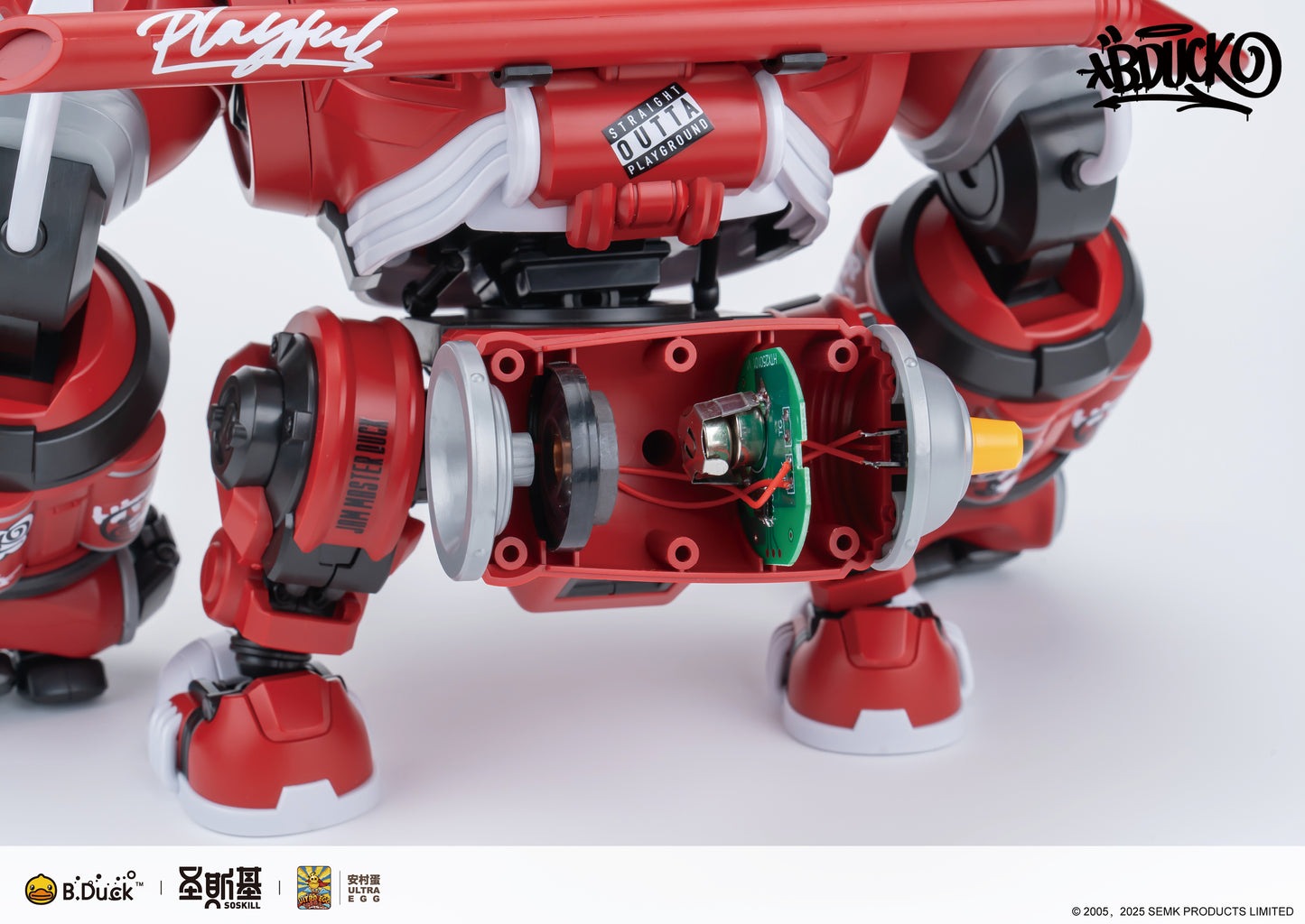 Eastern Model SHENGGE SOSKILL x ULTRA EGG Hip hop Duck Plastic Model Kit