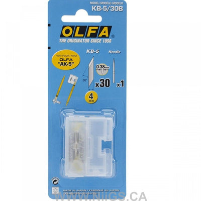 OLFA Multi-Purpose Art Blade for AK-5, 30/pk (KB-5/30B)