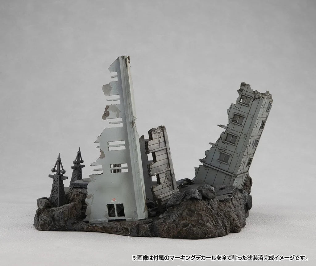 MegaHouse RM series G structure Mobile Suit Gundam【GS02M】 The abandoned buildings in New Yark city (Material Color Edition)