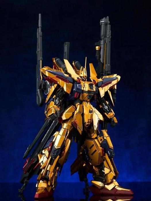 Shenma model 1/100 MG Golden Warrior Metal Frame Model Kit
