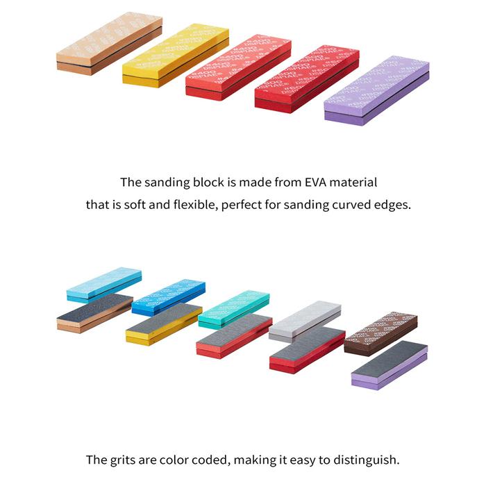 DSPIAE #180-#800 Sanding Sponge 30Pcs