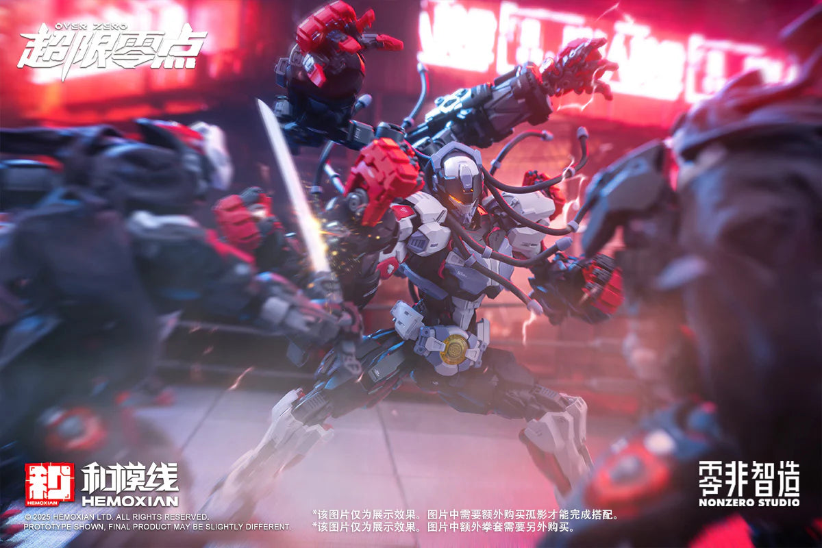NONZERO STUDIO (Hemoxian) 1/10 Over Zero Series BAKI Accesories package