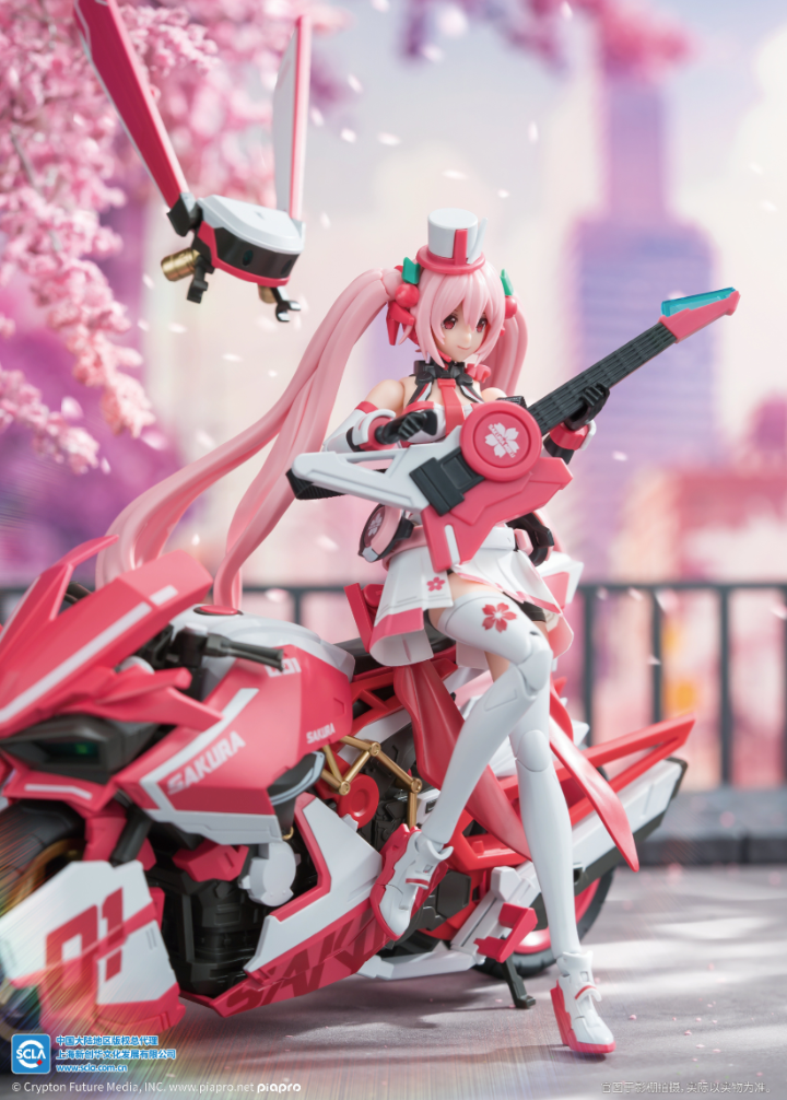 Eastern Model SHENGGE SOSKILL X Hatsune Miku Sakura Express Plastic Model Kit