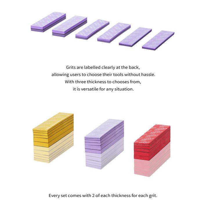 DSPIAE #180-#800 Sanding Sponge 30Pcs