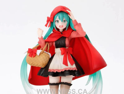 TAITO Hatsune Miku Wonderland Figure - Little Red Riding Hood Reissue