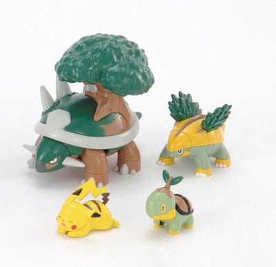 BANDAI Hobby Pokémon Model Kit TORTERRA EVOLUTION SET