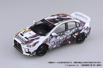 Aoshima 1/24 Japanese Animation Wrapping Car "Itasha" #3 Umamusume: Pretty Derby Ver.2 Cz4a Lancer Evolution X Final Edition '15 (Mitsubishi)