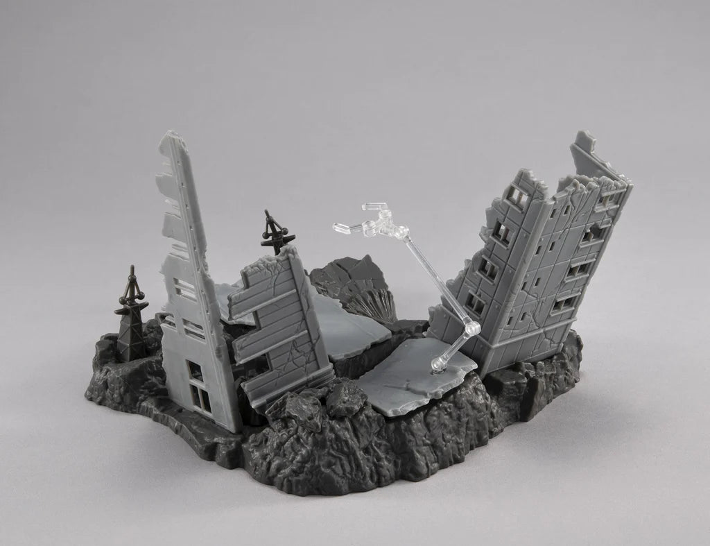 MegaHouse RM series G structure Mobile Suit Gundam【GS02M】 The abandoned buildings in New Yark city (Material Color Edition)