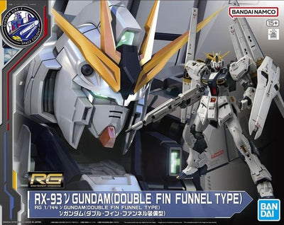 LIMITED Premium Bandai RG 1/144 v Gundam (Double fin funnel type)