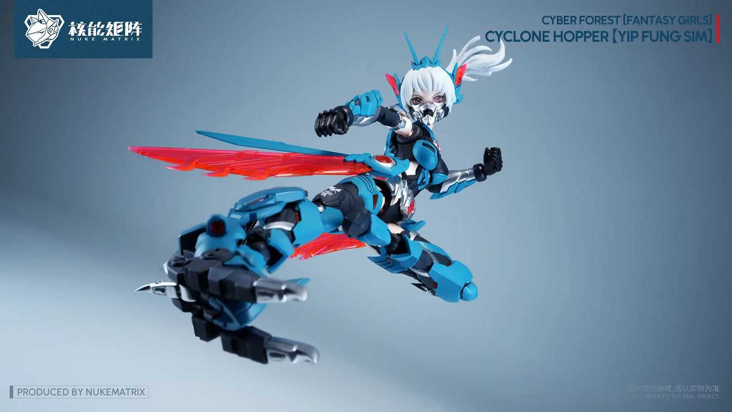 Nuke Matrix Cyber Forest - Cyclone Hopper YIP FUNG SIM Mecha Girl