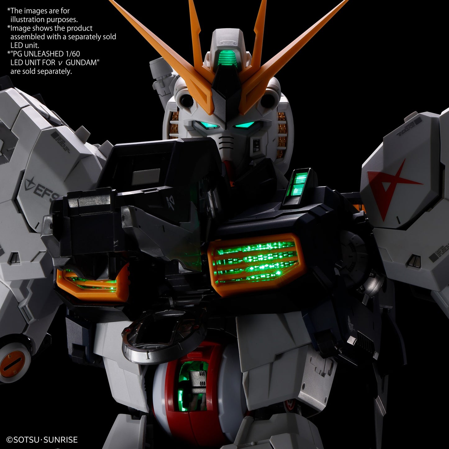 BANDAI HOBBY PG UNLEASHED 1/60 ν GUNDAM