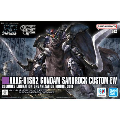 BANDAI HOBBY HG 1/144 GUNDAM SANDROCK CUSTOM EW